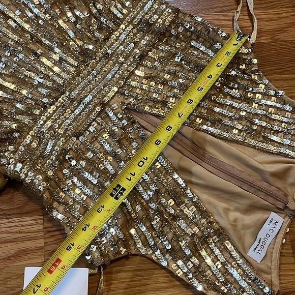 Mac Duggal Short Party Dress #10982 Size 4 NWT - Picture 9 of 17